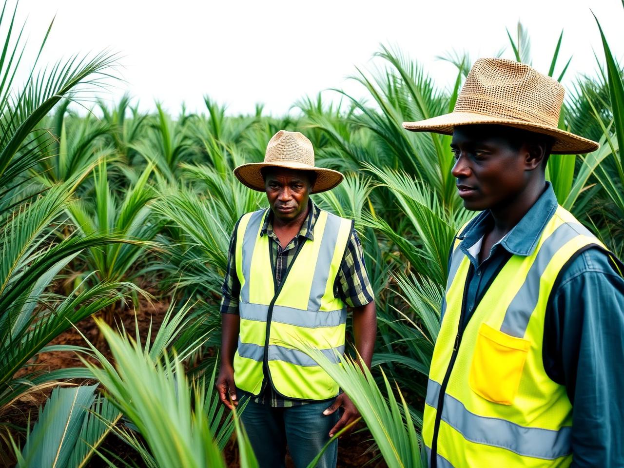Smallholder out-grower programme onboards local farmers.